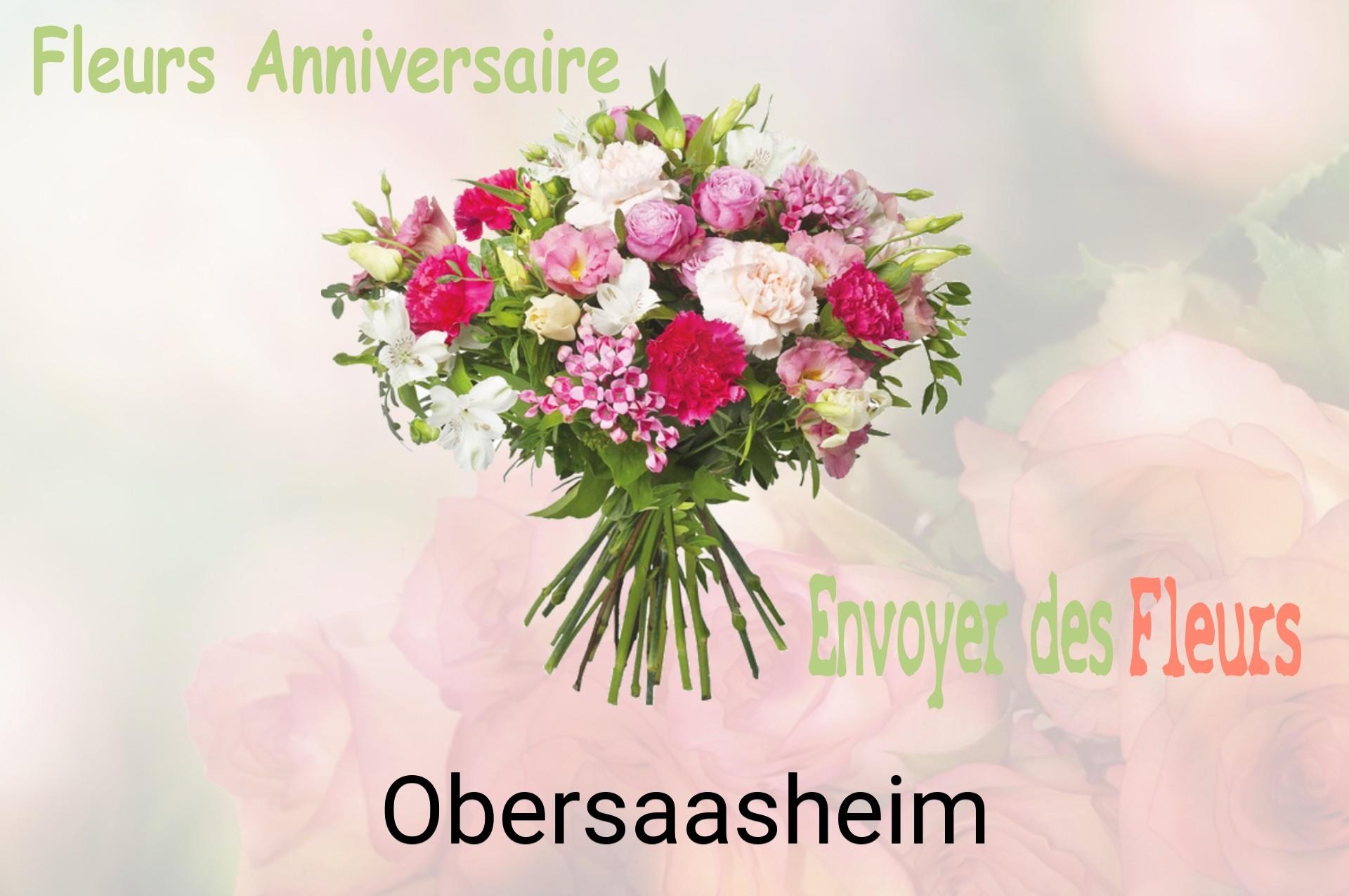 Bouquet de fleurs d’anniversaire livré à Obersaasheim